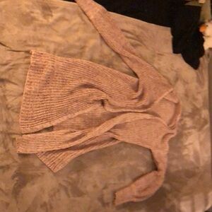Pink Long Cardigan